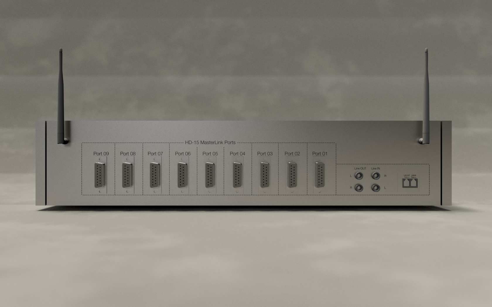 MC09 Back Panel Connectivity